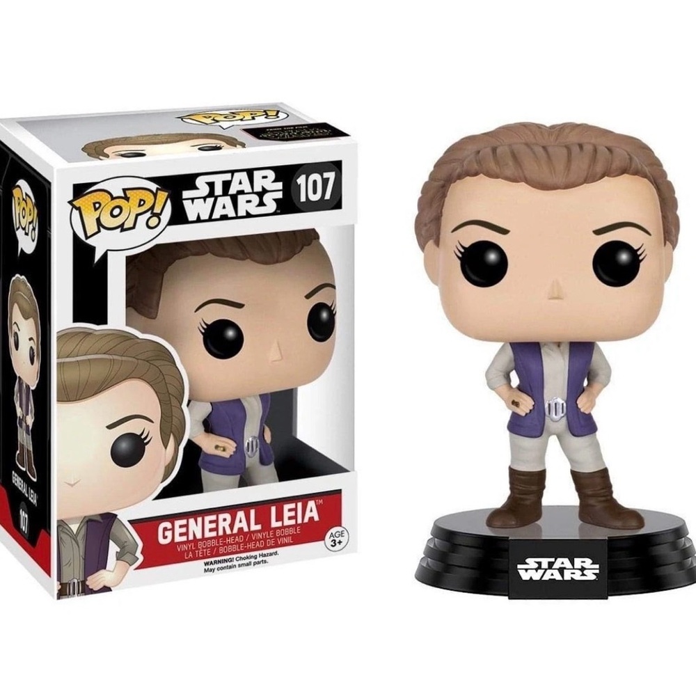 Funko Pop Star Wars EP7 General Leia 3.75” VAULTED